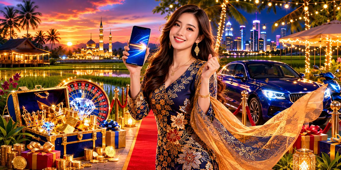 Pengguna Kedah dengan pakaian batik membuat deposit untuk taruhan sukan melalui platform 137
